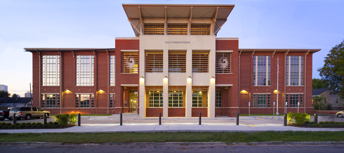 Phyllis Wheatley Elementary (Source: Holly & Smith Architects)