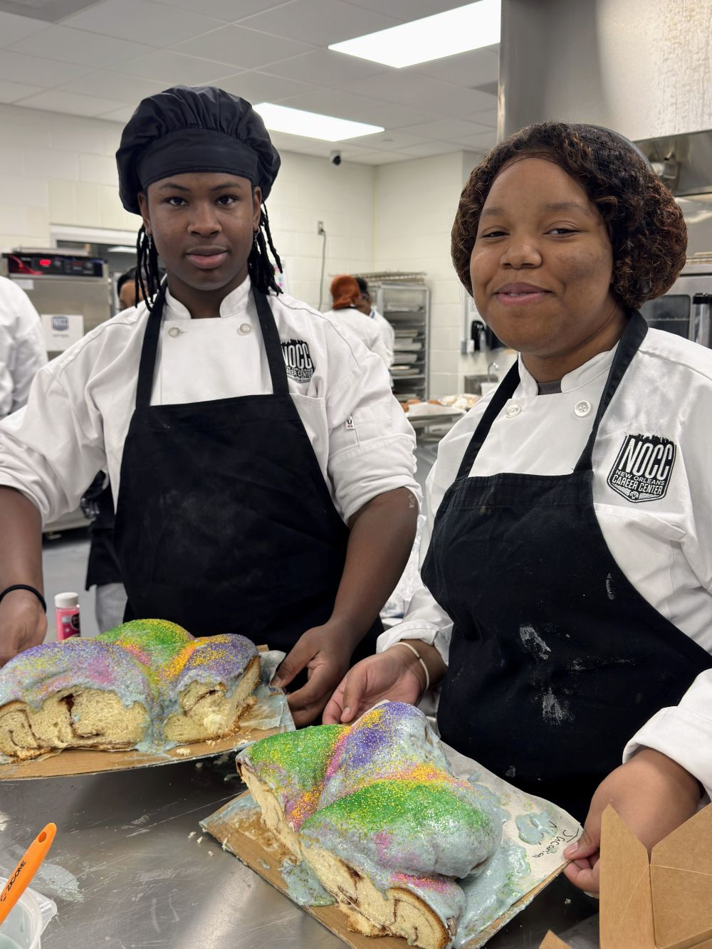 Students at the Career Center