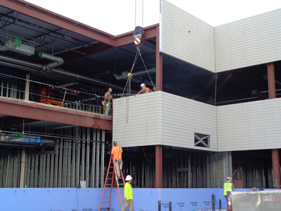Albert Wicker School under construction (Source: McDonnel Construction Services)